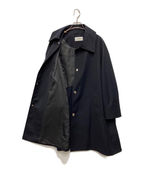 THE RERACS（ザ リラクス）THE RERACS (ザ リラクス) THE MIDDLE BAL COLLAR COAT/ミドルバルカラーコート ブラック サイズ:36の古着・服飾アイテム