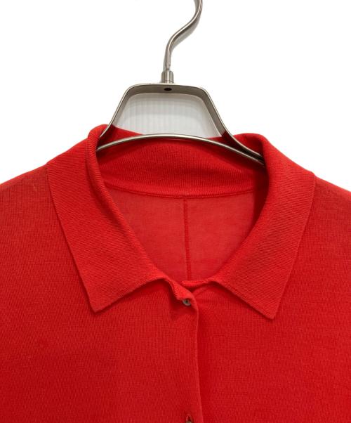 THE SHINZONE（ザ シンゾーン）THE SHINZONE (ザ シンゾーン) POLO CARDIGAN オレンジ サイズ:freeの古着・服飾アイテム