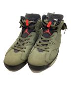 NIKE×Travis Scottナイキ×トラヴィススコット）の古着「AIR JORDAN 6 RETRO SP」｜グリーン