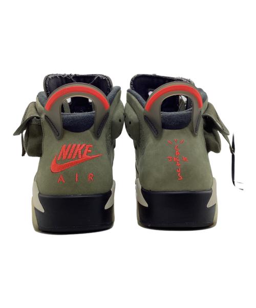 NIKE（ナイキ）NIKE (ナイキ) TRAVIS SCOTT (トラヴィススコット) AIR JORDAN 6 RETRO SP グリーン サイズ:27の古着・服飾アイテム