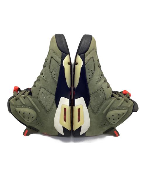 NIKE（ナイキ）NIKE (ナイキ) TRAVIS SCOTT (トラヴィススコット) AIR JORDAN 6 RETRO SP グリーン サイズ:27の古着・服飾アイテム