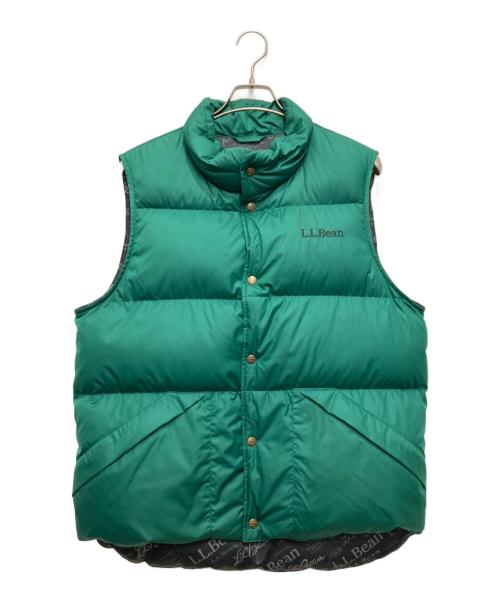 L.L.Bean（エルエルビーン）L.L.Bean (エルエルビーン) ビーンズ・トレイル・モデル・ダウン・ベスト ’82 グリーン サイズ:MMの古着・服飾アイテム