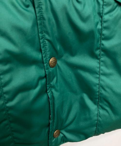 L.L.Bean（エルエルビーン）L.L.Bean (エルエルビーン) ビーンズ・トレイル・モデル・ダウン・ベスト ’82 グリーン サイズ:MMの古着・服飾アイテム
