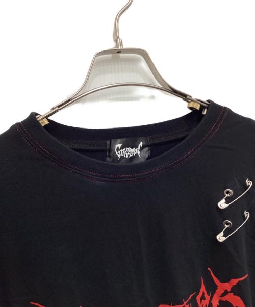 Grrr the Lipper（ガルルザリッパー）Grrr the Lipper (ガルルザリッパー) レイヤードカットソー ブラック サイズ:freeの古着・服飾アイテム