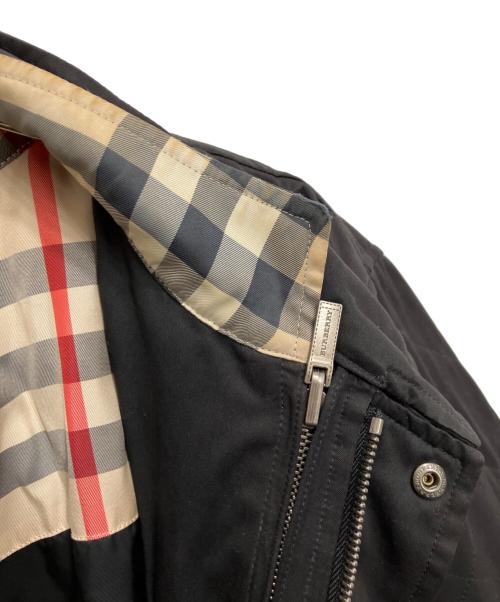 BURBERRY（バーバリー）BURBERRY (バーバリー) ハンティングジャケット ブラック サイズ:LLの古着・服飾アイテム