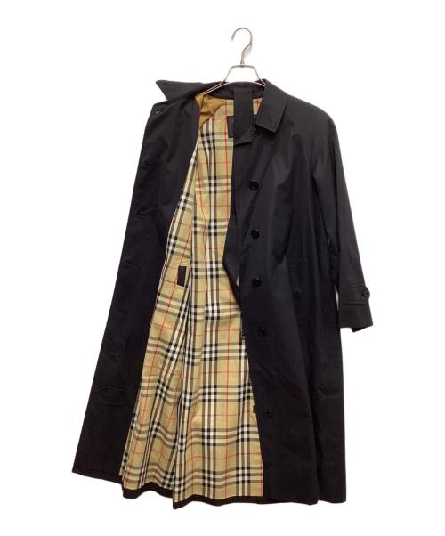 Burberry's（バーバリーズ）Burberry's (バーバリーズ) バルマカーンコート ブラック サイズ: 9ARの古着・服飾アイテム
