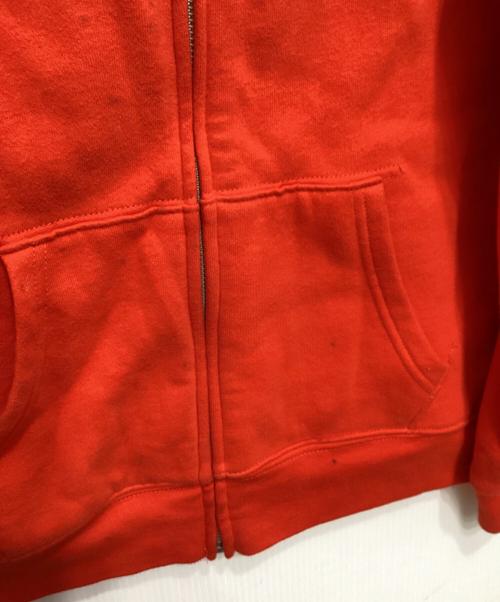 POLO RALPH LAUREN（ポロ・ラルフローレン）POLO RALPH LAUREN (ポロ・ラルフローレン) ビッグポニージップパーカー オレンジ サイズ:14-16の古着・服飾アイテム