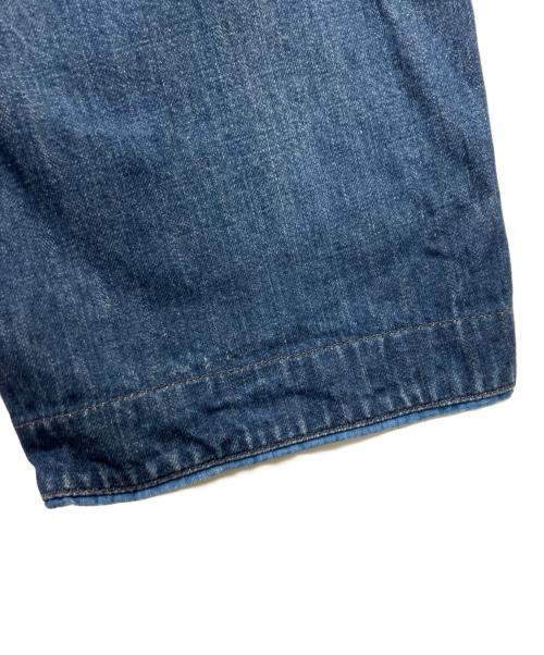 Porter Classic（ポータークラシック）Porter Classic (ポータークラシック) ワイドクロップドデニムパンツ インディゴ サイズ:Sの古着・服飾アイテム