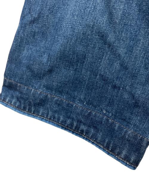 Porter Classic（ポータークラシック）Porter Classic (ポータークラシック) ワイドクロップドデニムパンツ インディゴ サイズ:Sの古着・服飾アイテム