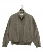 MARKAWAREマーカウェア）の古着「BRATAC SILK × ORGANIC WOOL TAFFETA SPORTS JACKET」｜グレー
