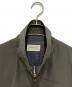 中古・古着 MARKAWARE (マーカウェア) BRATAC SILK × ORGANIC WOOL TAFFETA SPORTS JACKET グレー サイズ:２：40000円