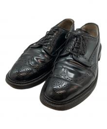 Alden（オールデン）の古着「ウィングチップシューズ」｜ブラック