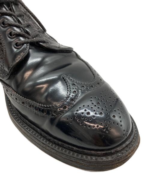 Alden（オールデン）Alden (オールデン) ウィングチップシューズ ブラック サイズ:8Dの古着・服飾アイテム