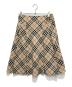 BURBERRY LONDON (バーバリーロンドン) ノバチェックウールスカート アイボリー サイズ:38：5000円