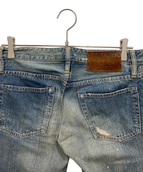 Hysteric Glamour（ヒステリックグラマー）Hysteric Glamour (ヒステリックグラマー) ローライズデニムパンツ インディゴ サイズ:Sの古着・服飾アイテム