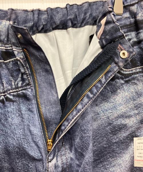 Maison MIHARA YASUHIRO（メゾン ミハラ ヤスヒロ）Maison MIHARA YASUHIRO (メゾン ミハラ ヤスヒロ) T.A.T.A TROMPE-L'OEIL DENIM PANTS インディゴ サイズ:Ｌの古着・服飾アイテム