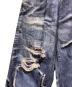 中古・古着 Maison MIHARA YASUHIRO (メゾン ミハラ ヤスヒロ) T.A.T.A TROMPE-L'OEIL DENIM PANTS インディゴ サイズ:Ｌ：40000円