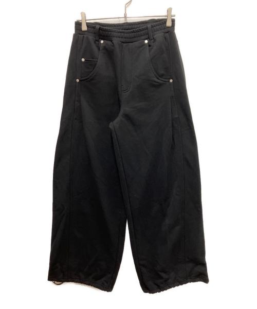 SLY（スライ）SLY (スライ) DENIM DETAIL SW パンツ ブラック サイズ:FREEの古着・服飾アイテム