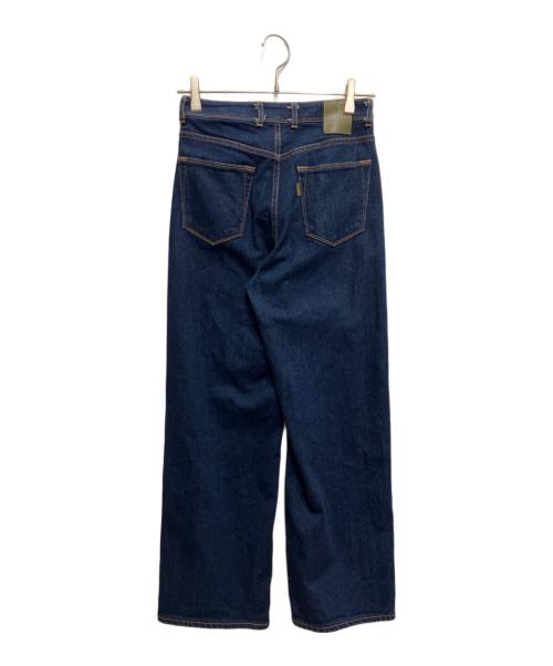 lelill（レリル）lelill (レリル) パイプドストレートパンツ インディゴ サイズ:66cm (W26・M)の古着・服飾アイテム