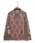 Loulou Willoughby (ルルウィルビー) フロッキードットレースブラウス ピンク サイズ:SIZE2 未使用品：10000円