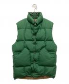 SIERRA DESIGNS×BEAMS PLUS×KAPTAIN SUNSHINEシエラデザインズ×ビームスプラス×キャプテンサンシャイン）の古着「ダウンベスト」｜グリーン