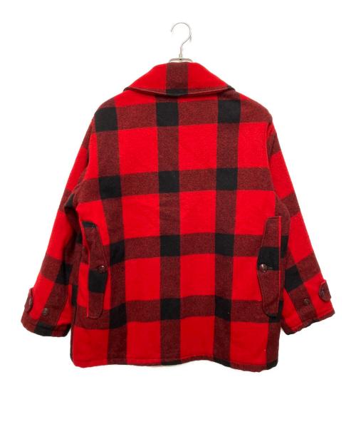 WOOLRICH（ウールリッチ）WOOLRICH (ウールリッチ) バッファローチェック マッキーノジャケット レッド サイズ:SIZE44の古着・服飾アイテム