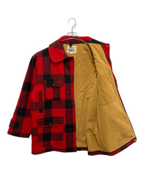 WOOLRICH（ウールリッチ）WOOLRICH (ウールリッチ) バッファローチェック マッキーノジャケット レッド サイズ:SIZE44の古着・服飾アイテム