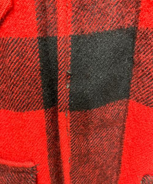 WOOLRICH（ウールリッチ）WOOLRICH (ウールリッチ) バッファローチェック マッキーノジャケット レッド サイズ:SIZE44の古着・服飾アイテム