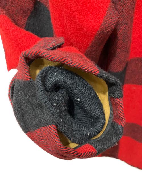 WOOLRICH（ウールリッチ）WOOLRICH (ウールリッチ) バッファローチェック マッキーノジャケット レッド サイズ:SIZE44の古着・服飾アイテム