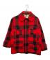 WOOLRICH（ウールリッチ）の古着「バッファローチェック マッキーノジャケット」｜レッド