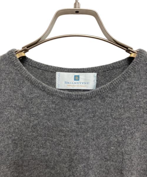 BALLANTYNE（バランタイン）BALLANTYNE (バランタイン) カシミヤニット グレー サイズ:40の古着・服飾アイテム