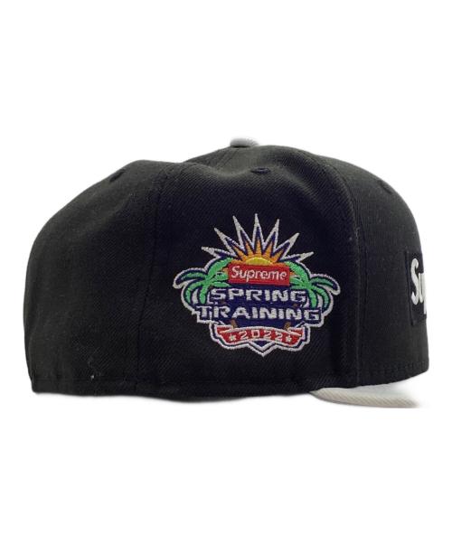 New Era（ニューエラ）New Era (ニューエラ) SUPREME (シュプリーム) 2-Tone Box Logo ブラックの古着・服飾アイテム