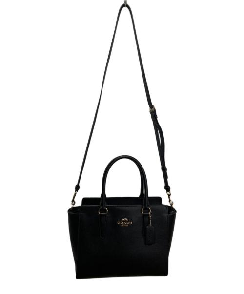 COACH（コーチ）COACH (コーチ) 2WAYショルダーバッグ ブラックの古着・服飾アイテム