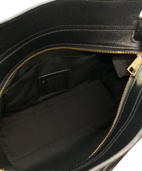 COACH（コーチ）COACH (コーチ) 2WAYショルダーバッグ ブラックの古着・服飾アイテム