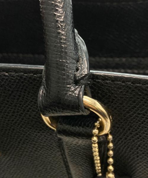 COACH（コーチ）COACH (コーチ) 2WAYショルダーバッグ ブラックの古着・服飾アイテム