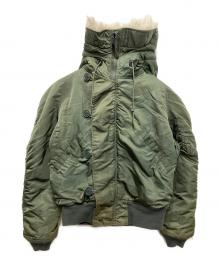 ALPHA INDUSTRIES（アルファインダストリーズ）の古着「N2-B フライトジャケット」｜カーキ