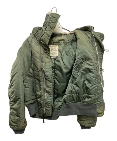 ALPHA INDUSTRIES（アルファインダストリーズ）ALPHA INDUSTRIES (アルファインダストリーズ) N2-B フライトジャケット カーキ サイズ:Mの古着・服飾アイテム