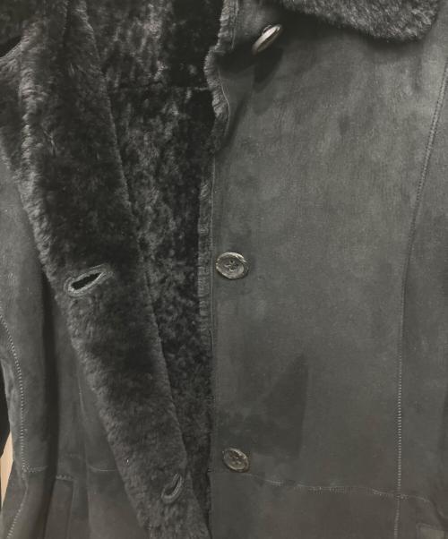 botticelli（ボッティチェリ）BOTTICELLI (ボッティチェリ) ムートンコート ブラック サイズ:Mの古着・服飾アイテム