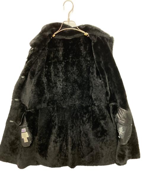 botticelli（ボッティチェリ）BOTTICELLI (ボッティチェリ) ムートンコート ブラック サイズ:Mの古着・服飾アイテム