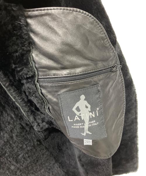 botticelli（ボッティチェリ）BOTTICELLI (ボッティチェリ) ムートンコート ブラック サイズ:Mの古着・服飾アイテム