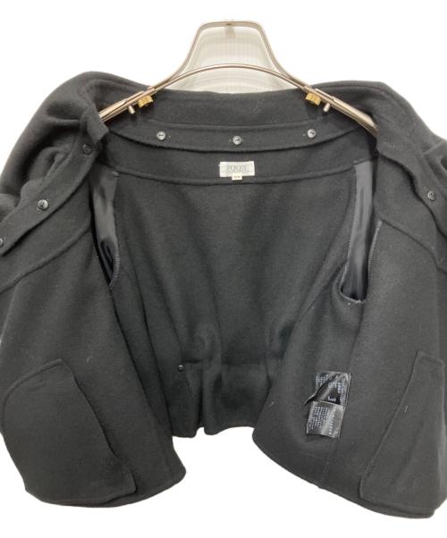 FOXEY（フォクシー）FOXEY (フォクシー) ジャケット+カシミヤ混キャミソールワンピース ブラック サイズ:38の古着・服飾アイテム