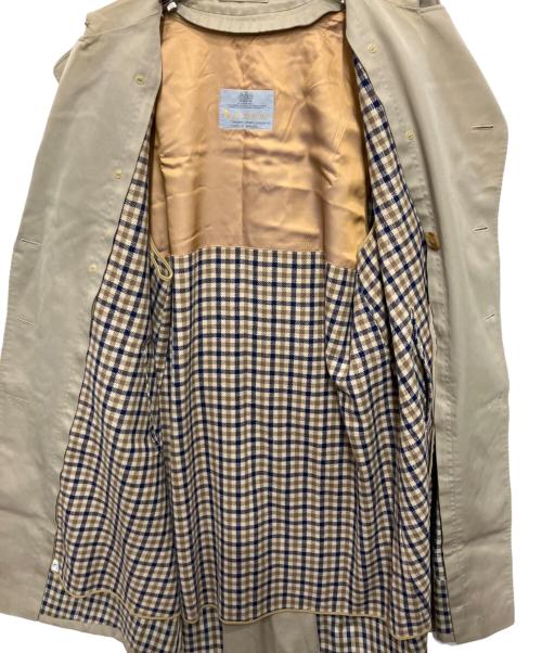 Aquascutum（アクアスキュータム）Aquascutum (アクアスキュータム) ライナー付トレンチコート ベージュ サイズ:不明の古着・服飾アイテム