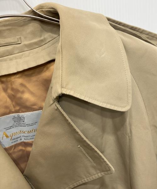 Aquascutum（アクアスキュータム）Aquascutum (アクアスキュータム) ライナー付トレンチコート ベージュ サイズ:不明の古着・服飾アイテム