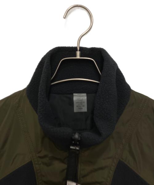 COACH（コーチ）COACH (コーチ) リバーシブルフリースジャケット ブラック×オリーブ サイズ:Sの古着・服飾アイテム