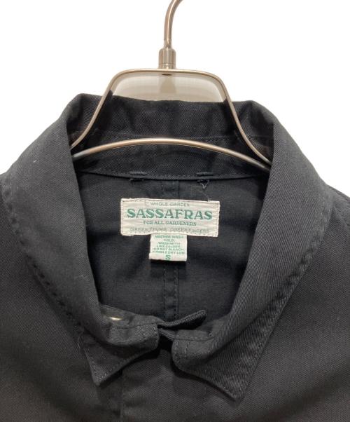 SASSAFRAS（ササフラス）SASSAFRAS (ササフラス) Pruner Coat ブラック サイズ:Sの古着・服飾アイテム
