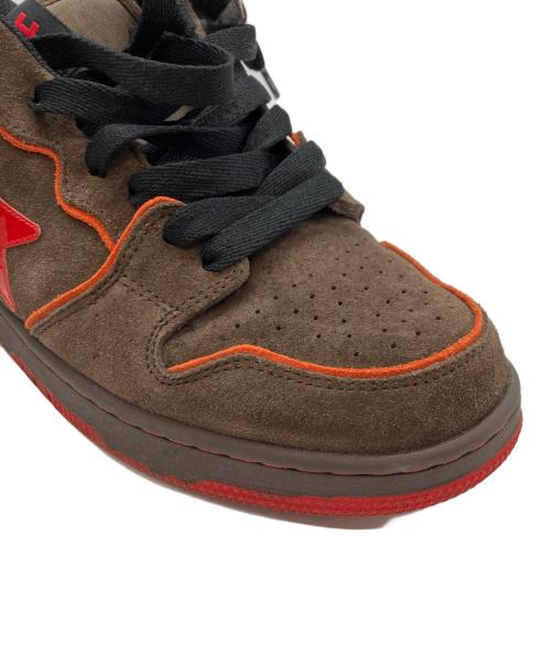A BATHING APE（アベイシングエイプ）A BATHING APE (アベイシングエイプ) SK8 STA BROWN/RED ブラウン×レッド サイズ: 26cmの古着・服飾アイテム