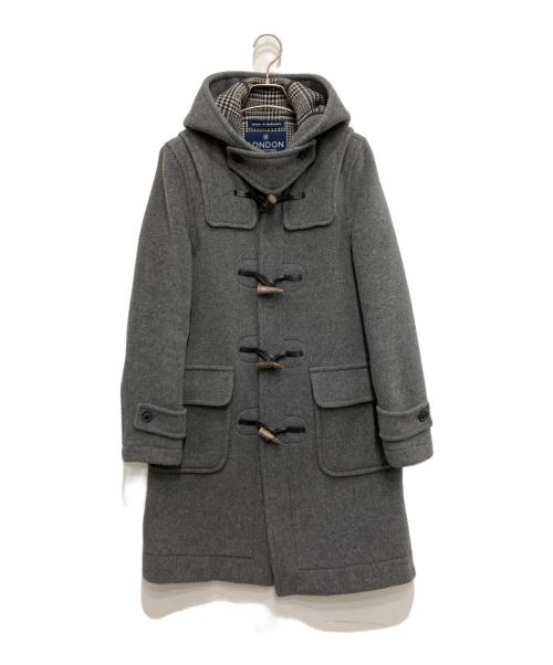 LONDON Tradition（ロンドントラディション）LONDON Tradition (ロンドントラディション) ロングダッフルコート グレー サイズ:36の古着・服飾アイテム