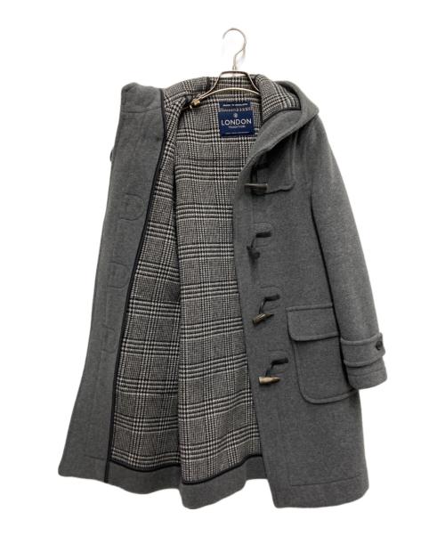 LONDON Tradition（ロンドントラディション）LONDON Tradition (ロンドントラディション) ロングダッフルコート グレー サイズ:36の古着・服飾アイテム