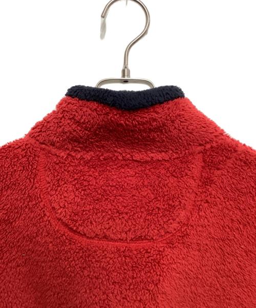 doublet（ダブレット）doublet (ダブレット) POLYESTER FLEECE HALF ZIP PULLOVER レッド サイズ:Mの古着・服飾アイテム