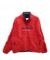 doublet（ダブレット）の古着「POLYESTER FLEECE HALF ZIP PULLOVER」｜レッド